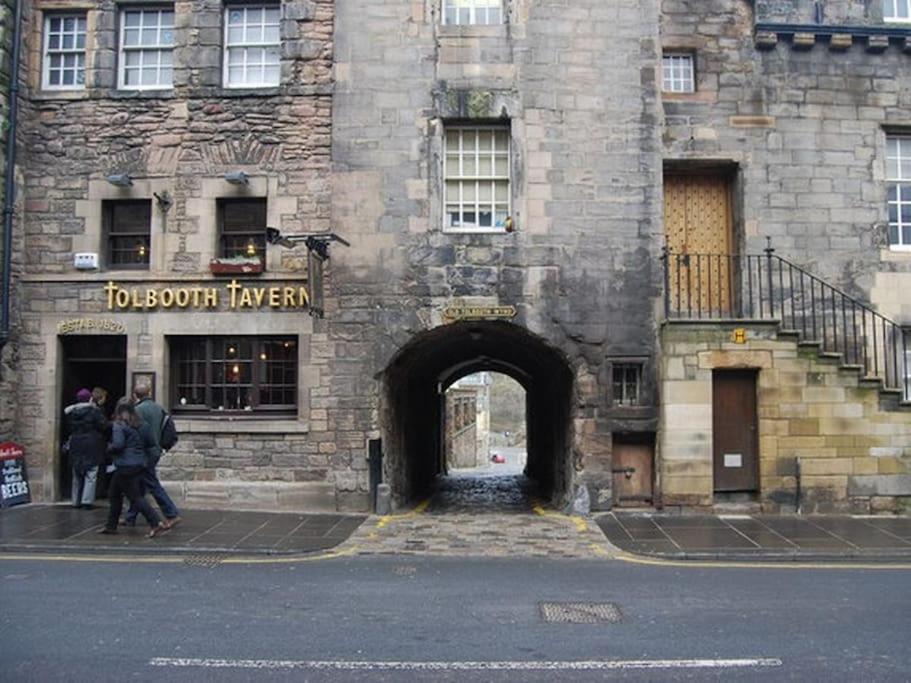 Next To The Palace And Royal Mile With Parking EDI Eksteriør bilde